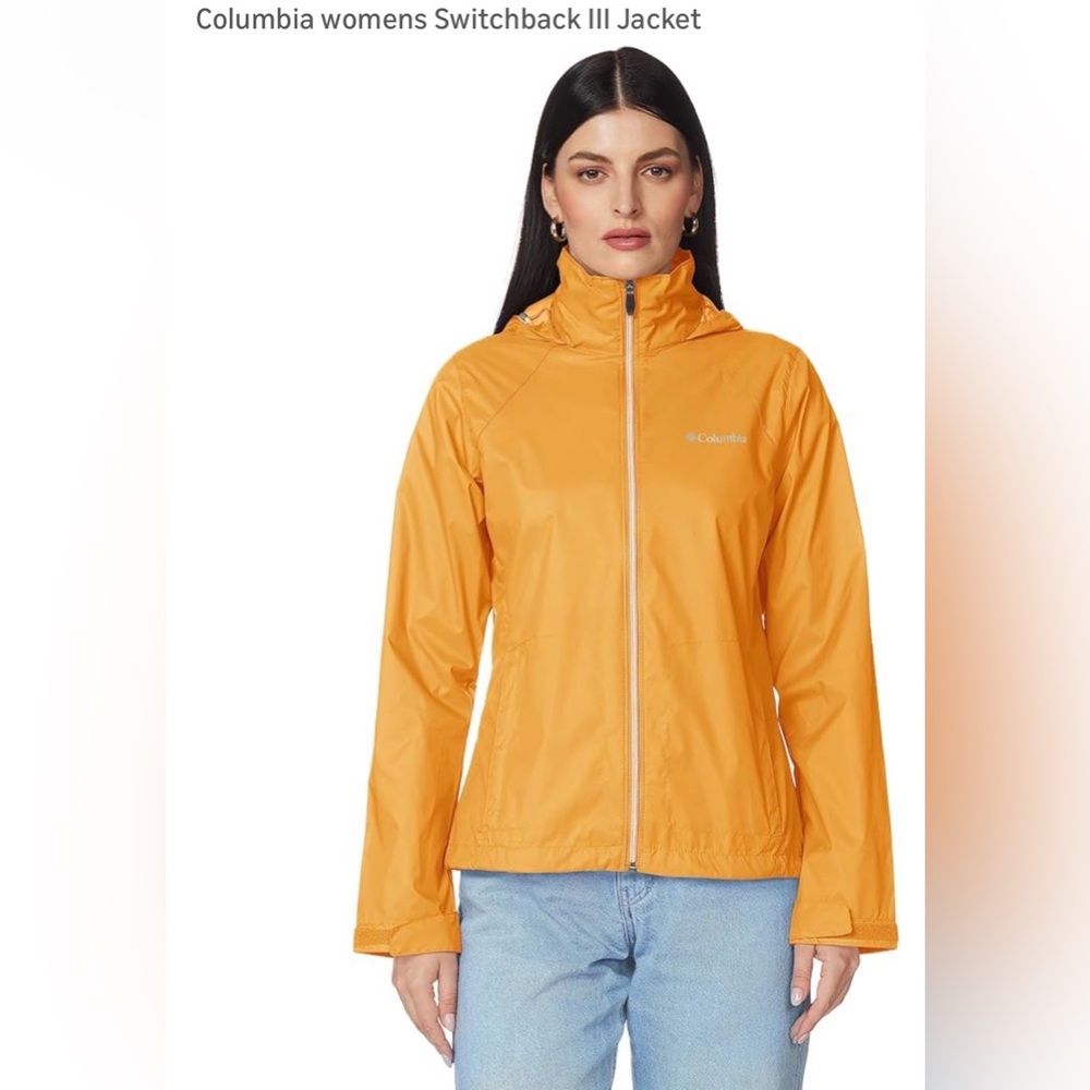 COLUMBIA Packable RAIN Jacket HOODIE Coat - Picture 14 of 15